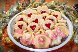 3 Zutaten Plätzchen 3 Zutaten voller Plätzchenteller