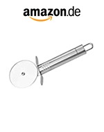 Fackelmann Pizzaschneider, Pizzaroller aus Edelstahl, robuster Küchenhelfer mit scharfem Schneiderad (Farbe: Silber), Menge: 1 Stück Fackelmann Pizzaschneider, Pizzaroller aus Edelstahl, robuster Küchenhelfer mit scharfem Schneiderad (Farbe: Silber), Menge: 1 Stück