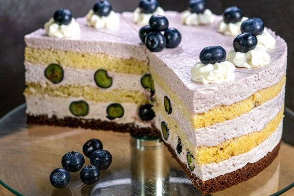 Heidelbeer Käsesahne Torte Rezept